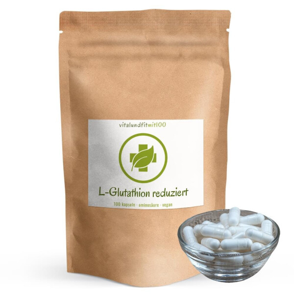 VitalundFit L-Glutathion red. Kapseln 100 Stück