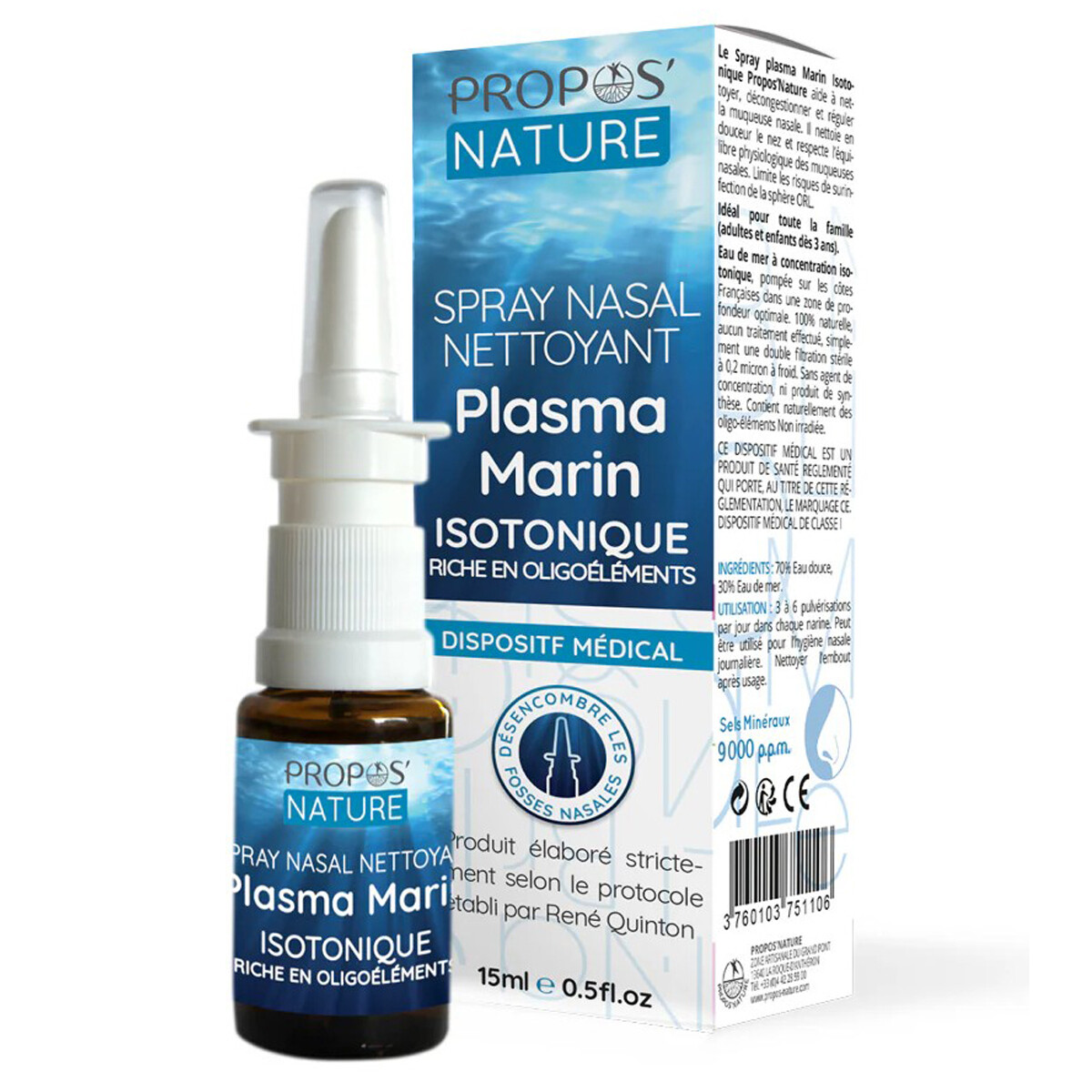 ProposNature Hypertonisches Nasenspray 1 box