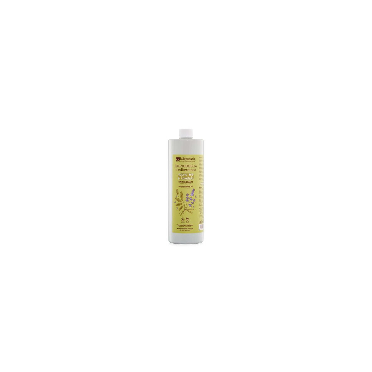 La Saponaria Mediterranes Bio-Duschgel 200 ml
