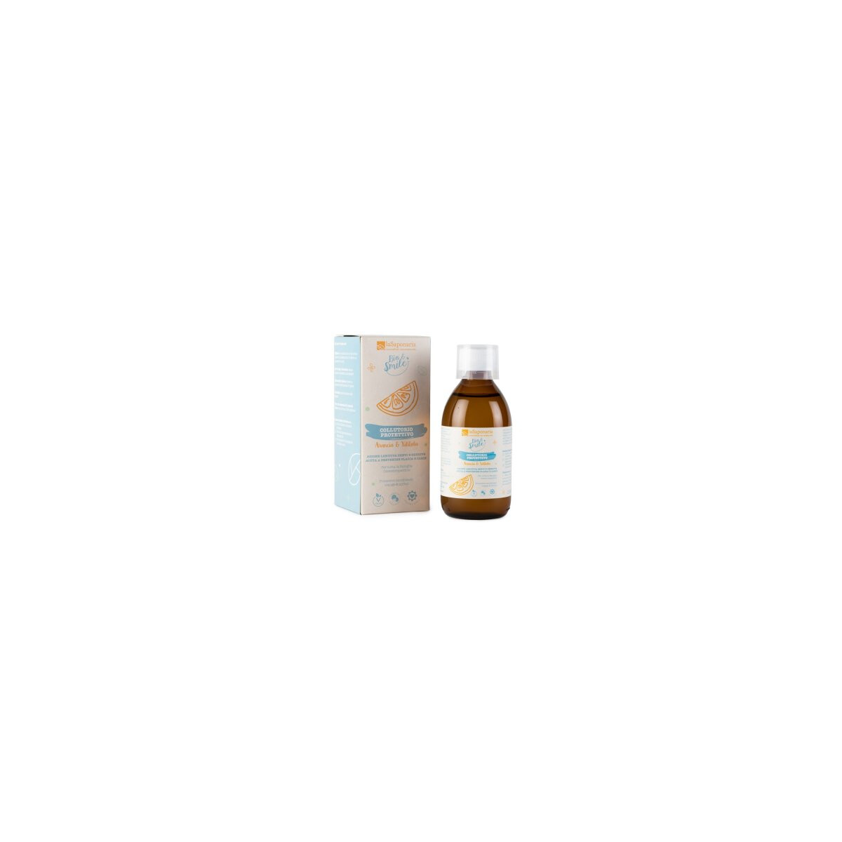 La Saponaria Mundwasser Orange & Xylitol - ohne Fluor 25
