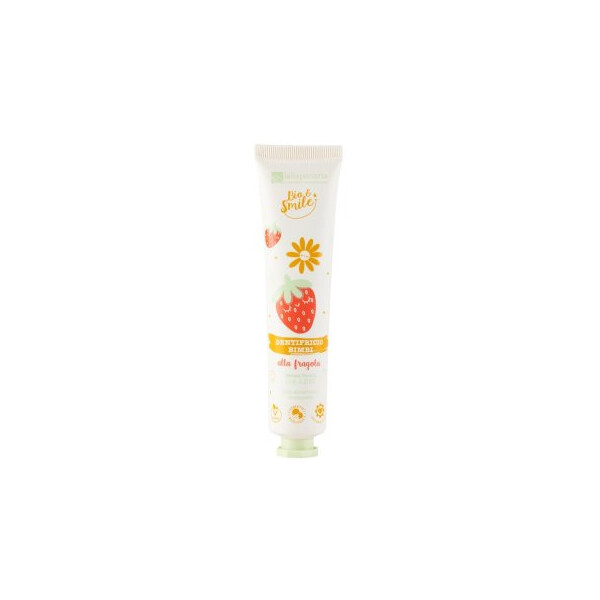 La Saponaria Erdbeer-Zahnpasta für Kinder - ohne Fluorid 75 ml