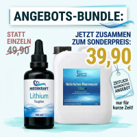 Angebot Meerkraft Lithium 100 ml + Meerkraft Vital+ 5 Liter