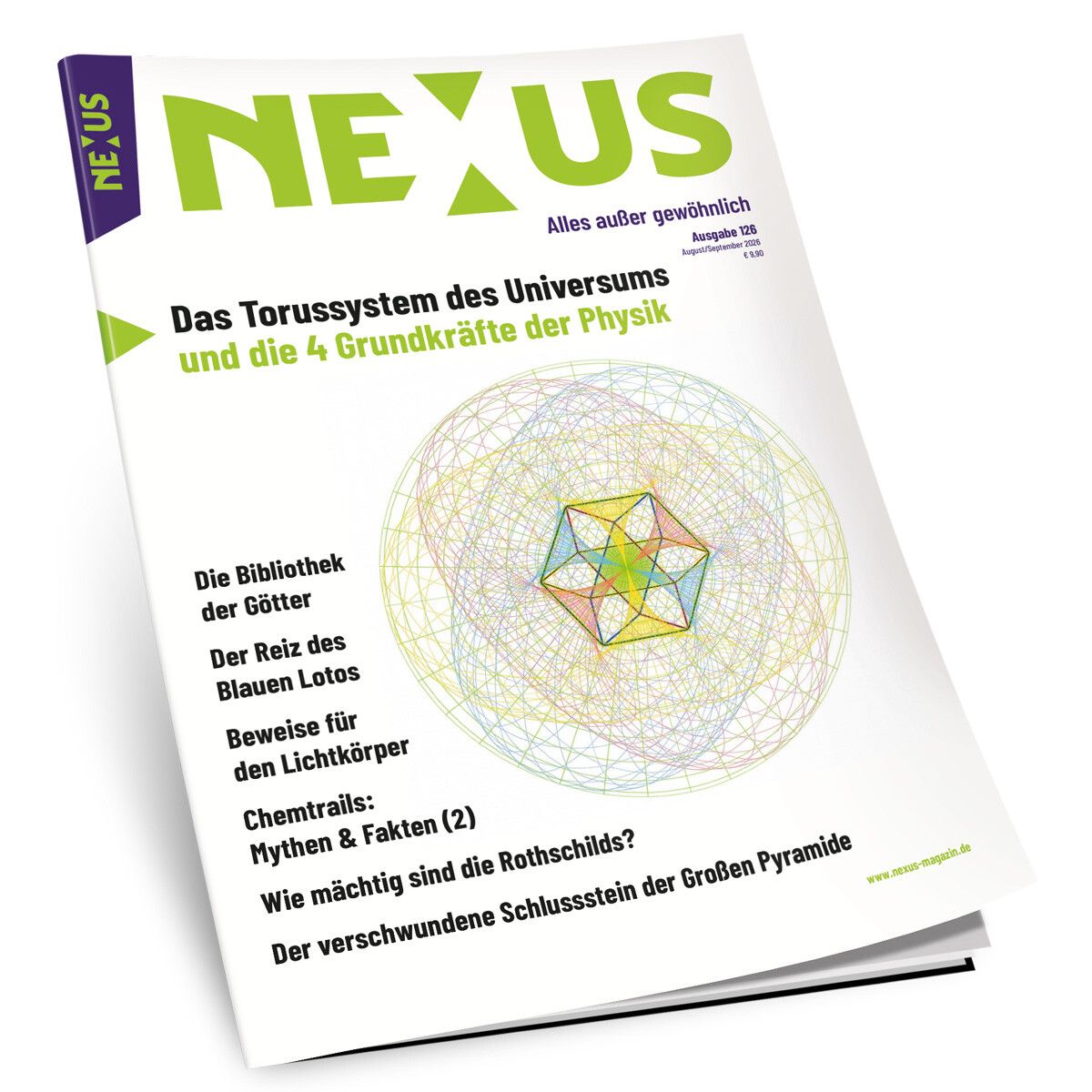 NEXUS Magazin Ausgabe 126, August/September 2026