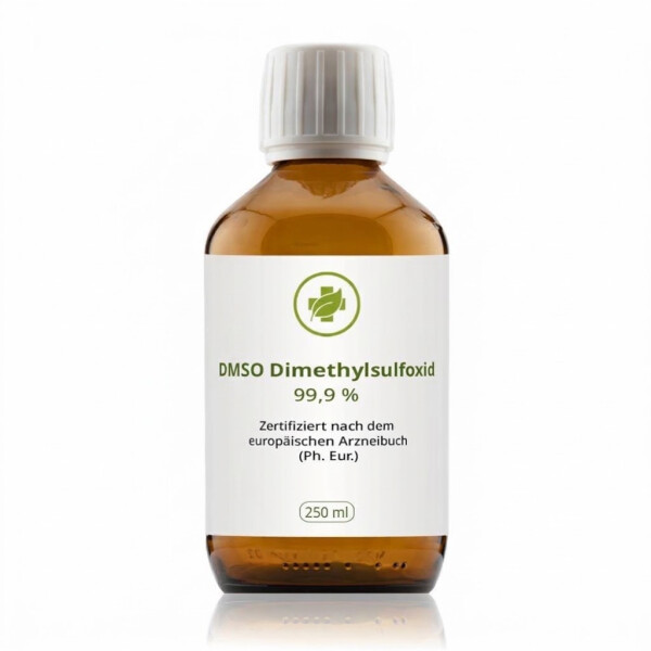 VitalundFit DMSO Dimethylsulfoxid 99,9 % (Ph. Eur.) in Braunglas 250 ml