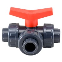 3-Wege Kugelhahn 20mm