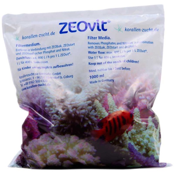Korallenzucht ZEOvit - Naturzeolithgemisch 1000ml
