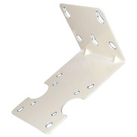 Aqualight Metall-Wandhalter für 1x Leerfilter 10"