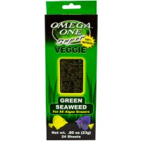 Omega One Seaweed Algenblätter Grün 23g