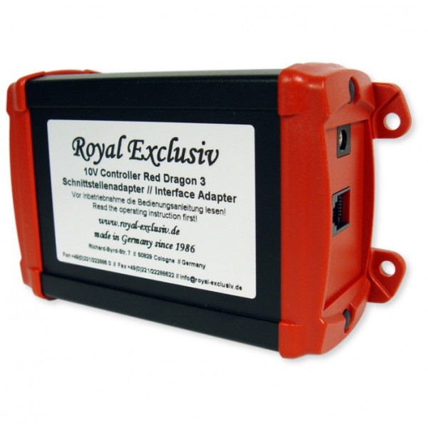Royal Exclusiv Zusatzcontroller für Red Dragon® 3 Speedy10V Eingang (604/C)50/60/80/100W