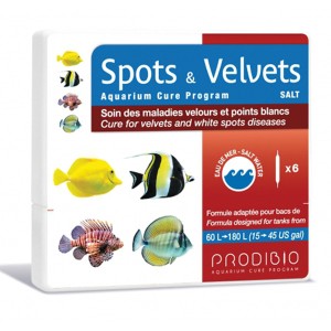 Prodibio Spots & Velvets Salt - Meerwasser 6 Ampullen