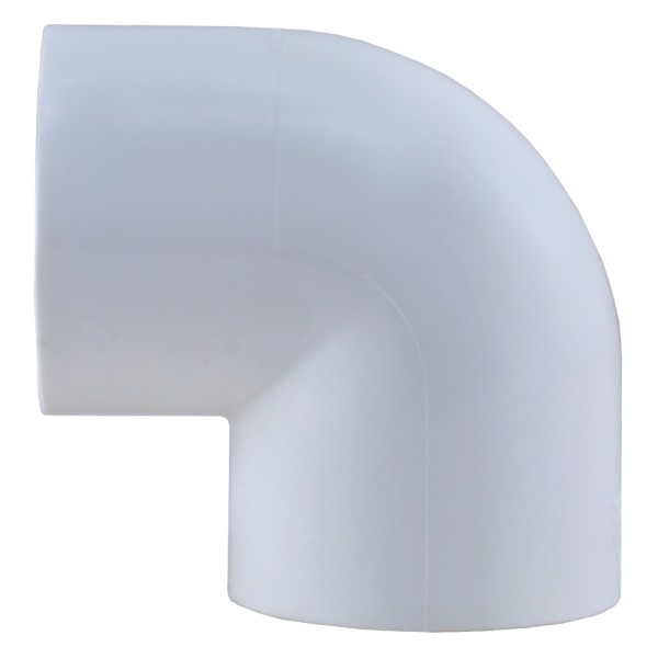 PVC-Winkel 90° - 40mm weiß