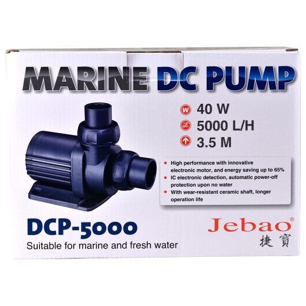 Jebao DCP-5000 M Aquarium-Pumpe Mit WiFi – 5000 L/h, Energieeffizient, Für Süß- & Meerwasser