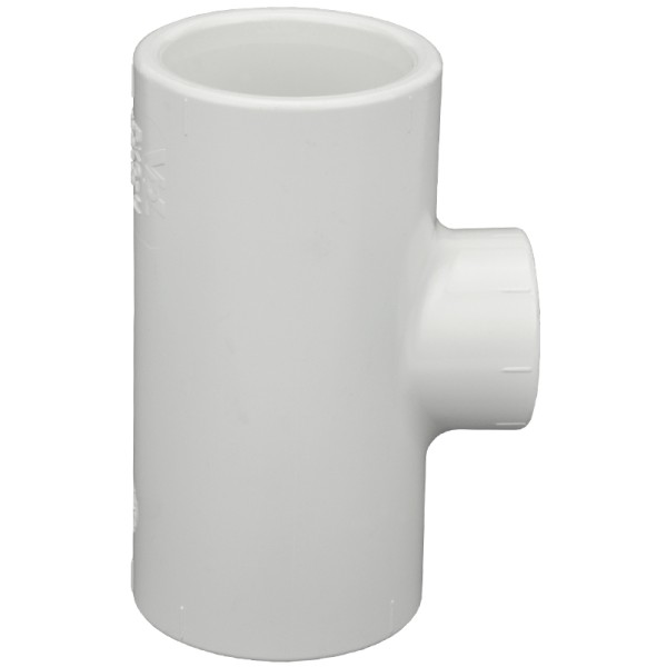 PVC T-Stück weiß reduzierend Ø 40-20mm