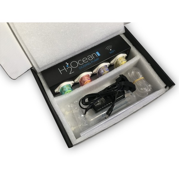 DP4 Automatik Aquarium Dosierpumpe 4-Kopf Przisionsdosierer Fr Dnger &  Salz  7,5 Watt, Programmierbar