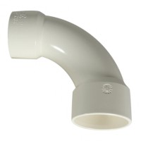 PVC 90° Bogen Ø 40mm weiß