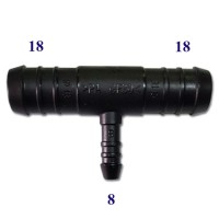 T-Stück Reduzierer 18 / 8 mm