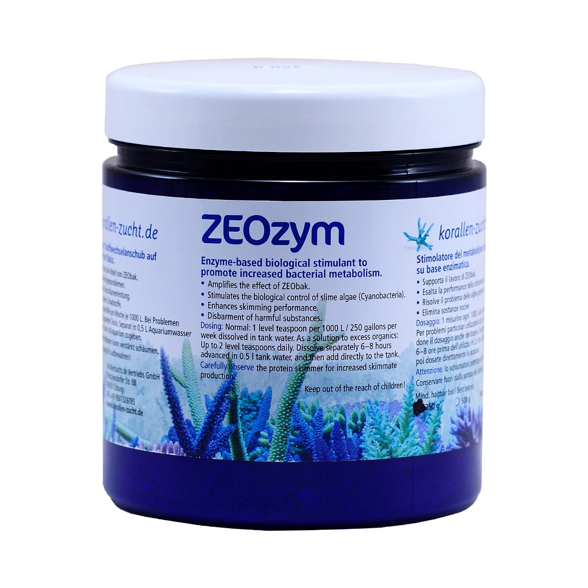 Korallenzucht ZEOzym
