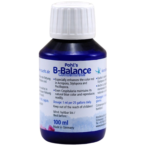 Korallenzucht Pohls B-Balance Concentrate
