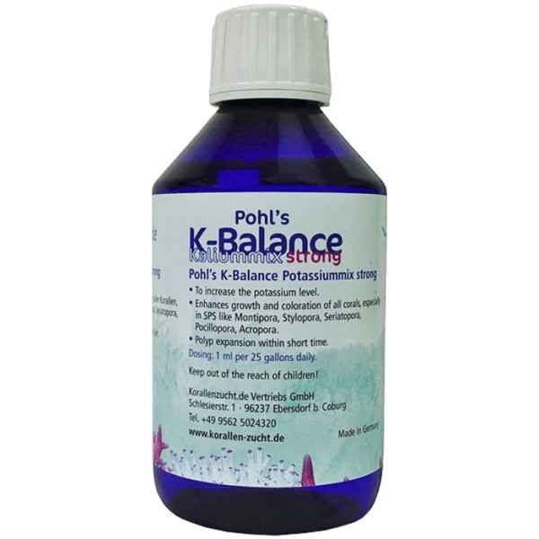 Korallenzucht Pohls K-Balance STRONG