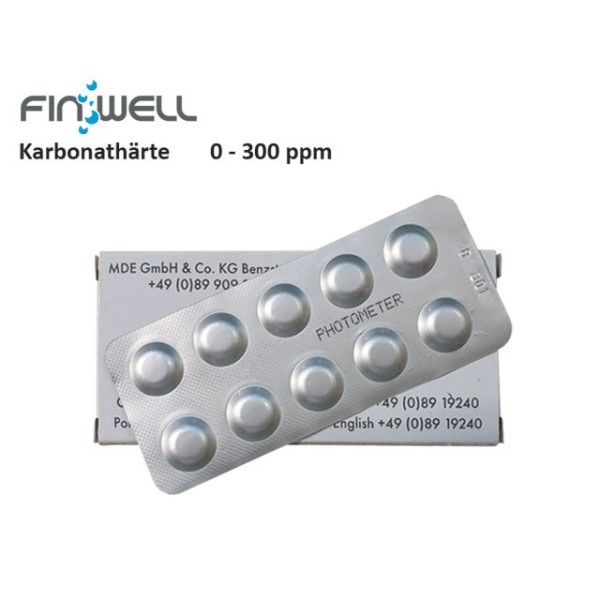 Finwell Reagenz KH Karbonathärte 50 Tabletten