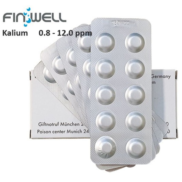 Finwell Reagenz Kalium 50 Tabletten
