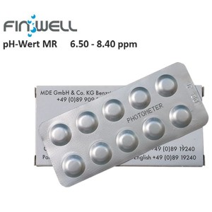 Finwell Reagenz pH 6.5 – 8.4 50 Tabletten