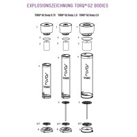 Nyos TORQ G2 Röhre 2000 ml